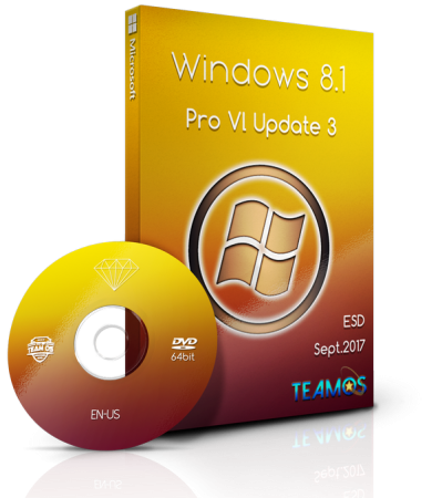 Windows 8.1 Pro Vl Update 3 X64 En-us Esd Sept2017 Pre-activated