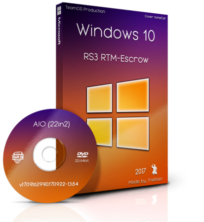 Windows 10 Rs3 Rtm-escrow V.1709.16299.0.170922-1354 (x86x64) Aio 22in2