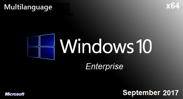 Windows 10 Enterprise X64 v1607 Build 14393.1715 LTSB Multi-18 September 2017
