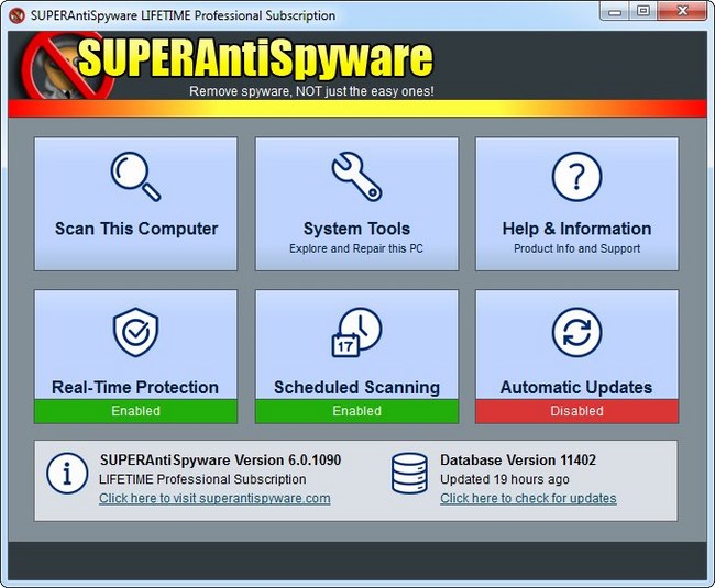 SUPERAntiSpyware Professional 6.0.1242 Multilingual