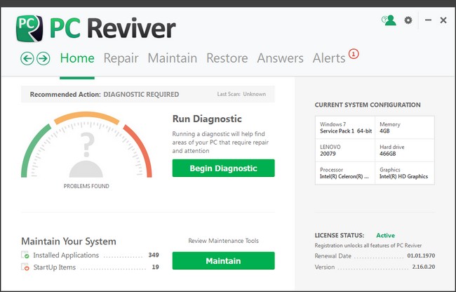 ReviverSoft PC Reviver 2.16.3.8 (x86/x64) Multilingual