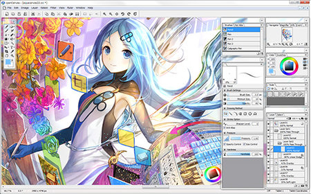 OpenCanvas 6.0.10 (x86/x64) OpenCanvas 6.0.10 (x86/x64)