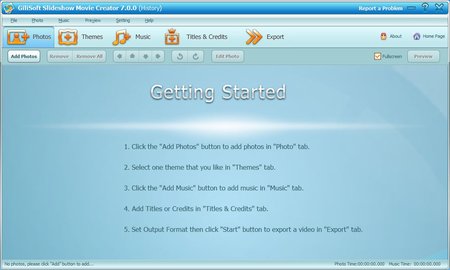 GiliSoft SlideShow Movie Creator 8.0.0