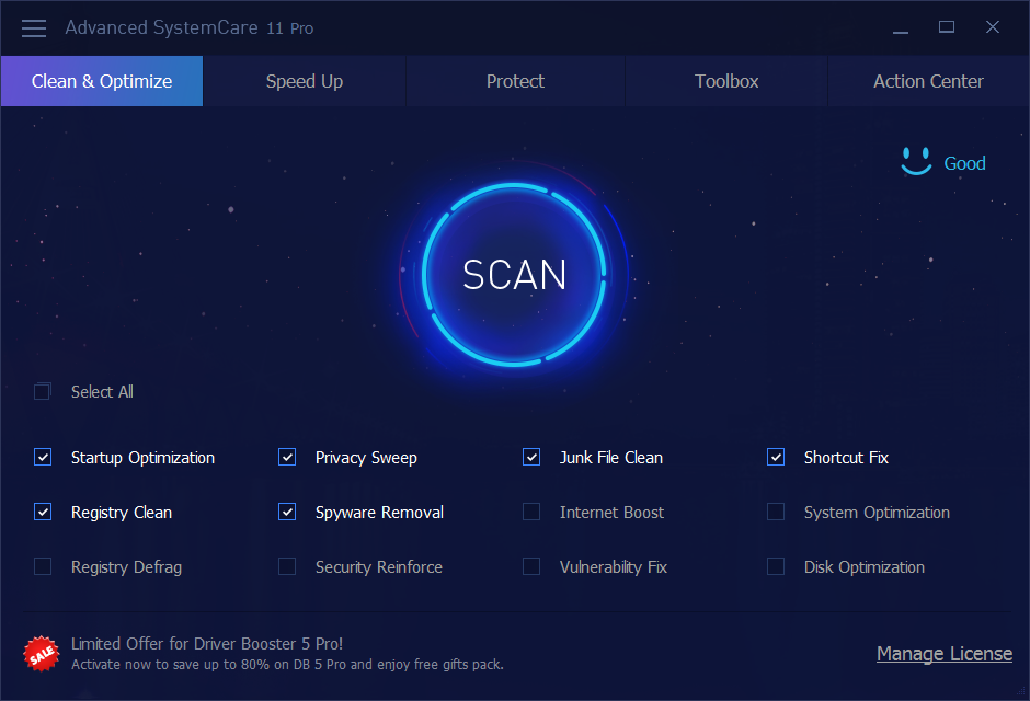 IObit Advanced SystemCare 11 PRO (v11.0.3.170) Multilingual