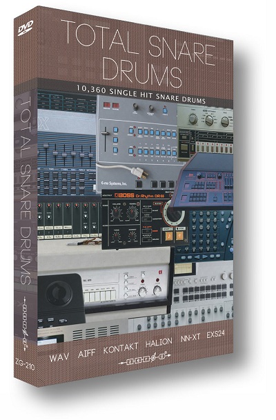 Zero-G Total Snare Drums MULTiFORMAT - AUDIOSTRiKE