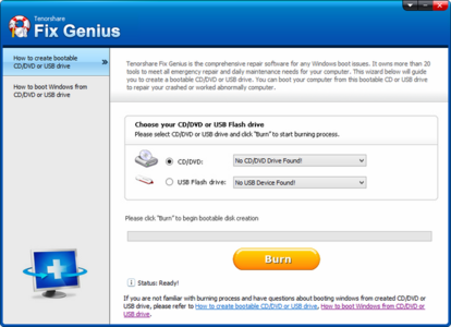 Tenorshare Fix Genius 3.0.0.1 Build 1887 BootCD (MFT) Tenorshare Fix Genius 3.0.0.1 Build 1887 BootCD (MFT)