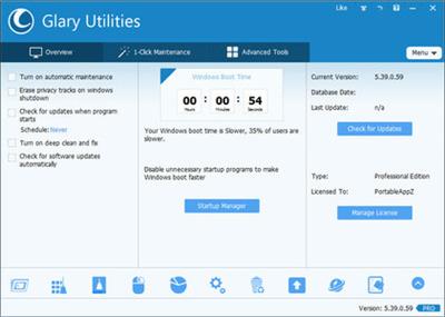 Glary Utilities Pro 5.67.0.88 Multilingual + Portable