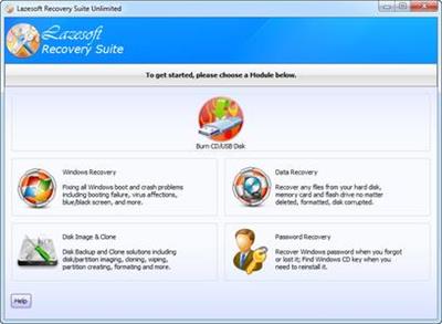 Lazesoft Recovery Suite 4.2.3.1 Unlimited Edition Portable