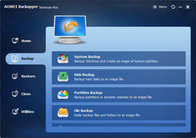 Aomei Backupper Technician Plus v4.0.2 Winpe Boot Iso