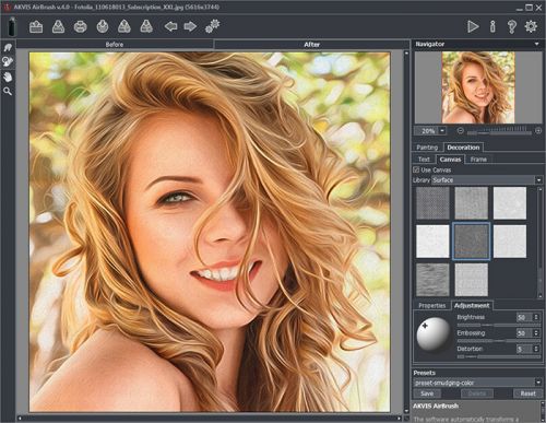 Akvis Airbrush v4.0.426.13543 (x64) (Portable)