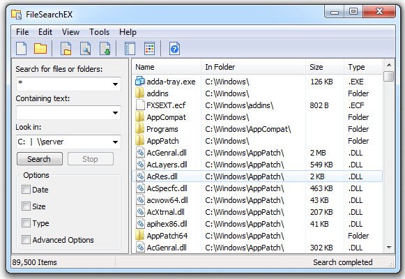 FileSearchEX 1.0.9.9 Multilingual