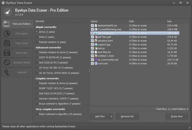 ByebyeData Eraser Pro for Home 1.20