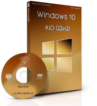 Windows 10 RS3 RTM v.1709.16299.15 (x86x64) en-us Aio (22in2)