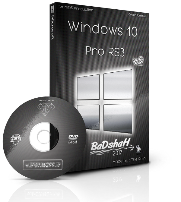 Windows 10 Pro Rs3 V.1709.16299.19 En-us X64 V.2 Oct2017 Pre-activated