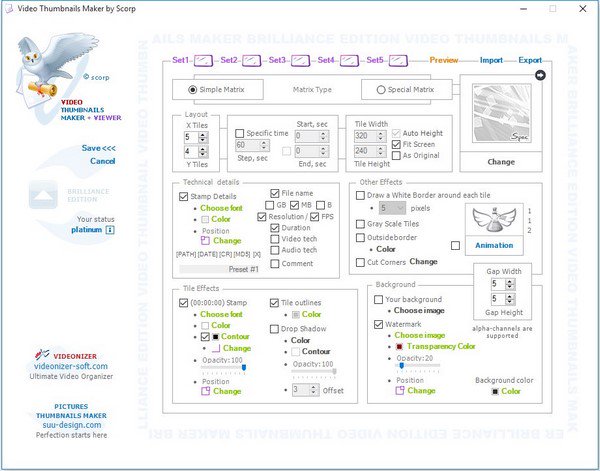 Video Thumbnails Maker Platinum 10.0.0.4 Multilingual