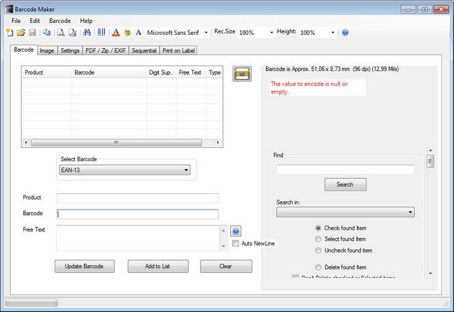 Barcode Maker 8.40