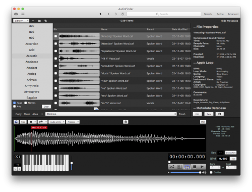 AudioFinder 5.9.9 macOS