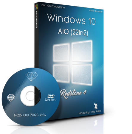 Windows 10 Redstone 4 x86 x64 (17025.1000.171020-1626) (AIO 22in2)