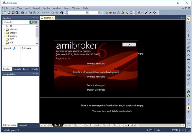 AmiBroker Professional Edition 6.20.1