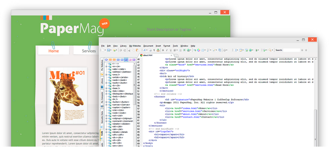 CoffeeCup HTML Editor 15.4 Build 801 CoffeeCup HTML Editor 15.4 Build 801