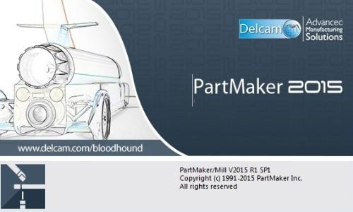 Delcam PartMaker 2015 R1 SP1 (x86/x64) Multilingual(MFT)