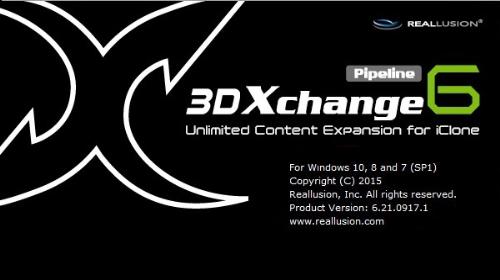 Reallusion iClone 3DXchange 6.4.1327.1 Reallusion iClone 3DXchange 6.4.1327.1