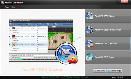  AnyMP4 DVD Toolkit 6.0.52.9310 Multilingual 