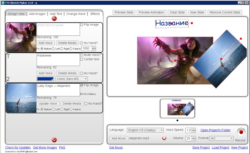 TTS Sketch Maker 1.0.0 (MFT)