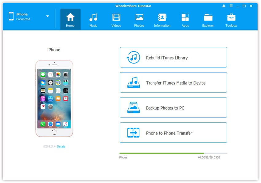 Wondershare TunesGo for iOS & Android v9.4.0.10 Final + Crack Wondershare TunesGo for iOS & Android v9.4.0.10 Final + Crack