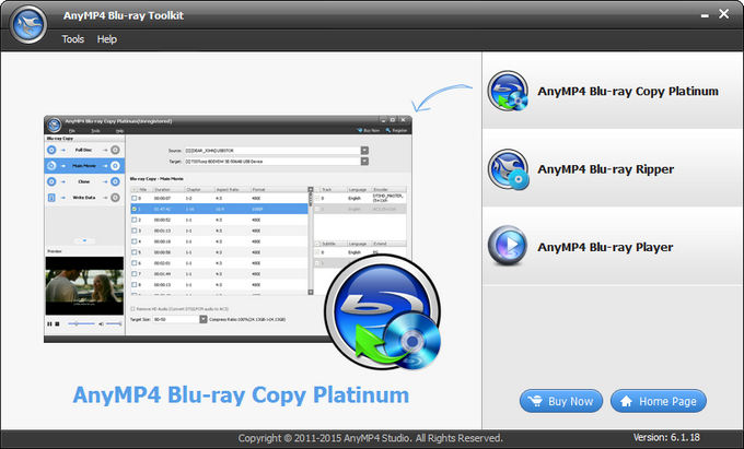 AnyMP4 Blu-ray Toolkit 6.1.20 (MFT)
