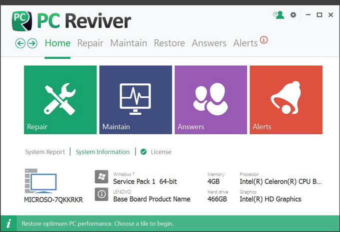 ReviverSoft PC Reviver 2.0.5.20 (x86/x64) Multilingual (MFT)