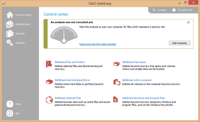 O&O SafeErase Professional Edition 8.10.156 (x86/x64) (MFT) O&O SafeErase Professional Edition 8.10.156 (x86/x64) (MFT)