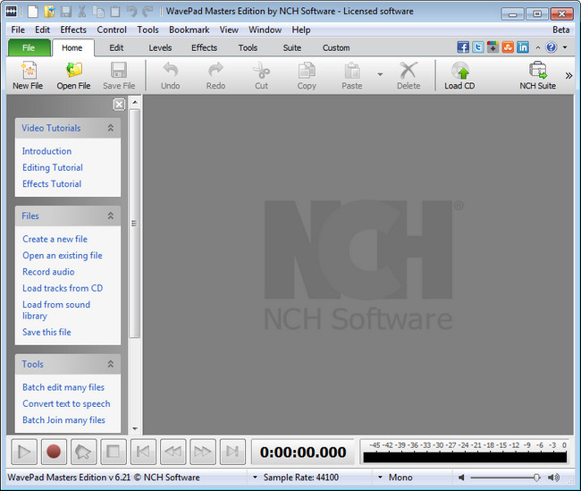 NCH WavePad Sound Editor Masters Edition 6.37 Portable NCH WavePad Sound Editor Masters Edition 6.37 Portable