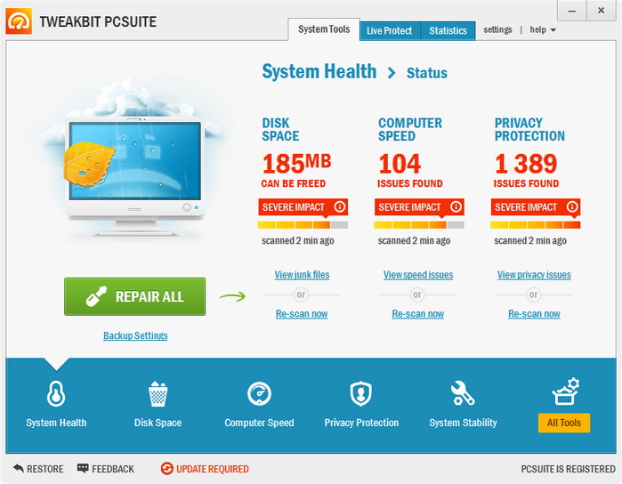 TweakBit PCSuite 6.5.3.0 + Portable TweakBit PCSuite 6.5.3.0 + Portable