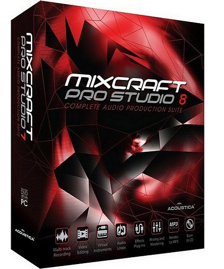 Acoustica Mixcraft Pro Studio 8.0 Build 383 Multilingual