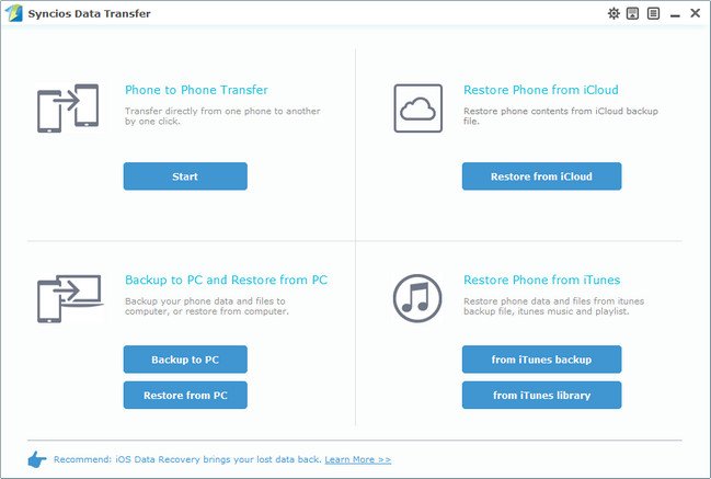 Anvsoft SynciOS Data Transfer 1.5.3 Multilingual