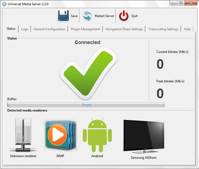 Universal Media Server 5.2.2 Final  (MFT)