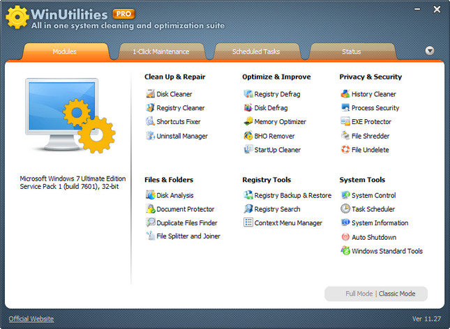 WinUtilities Professional Edition 12.28 Multilanguage